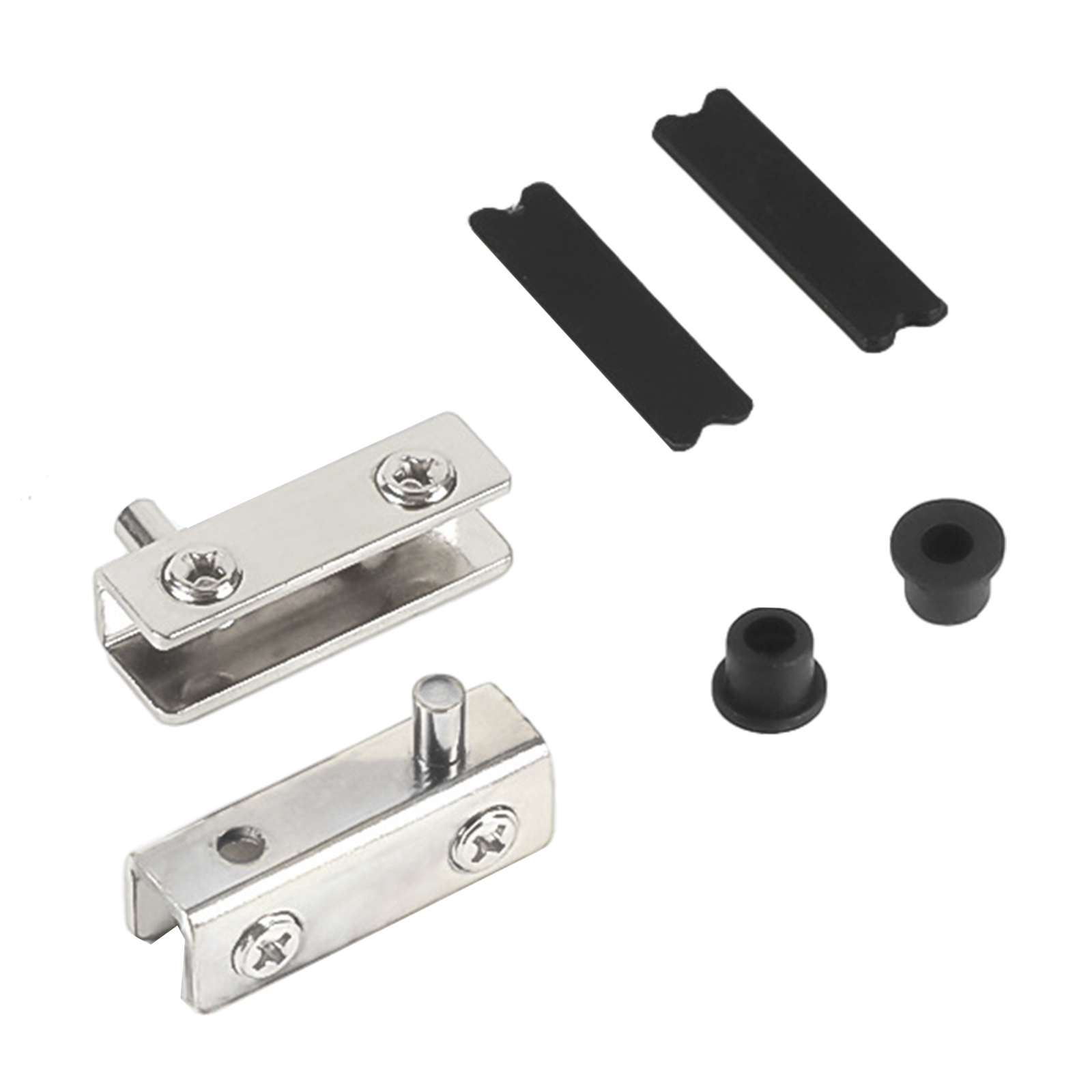 Glass Door Hinge - Cam Kapı Pivot Menteşeleri Dolap Vitrin