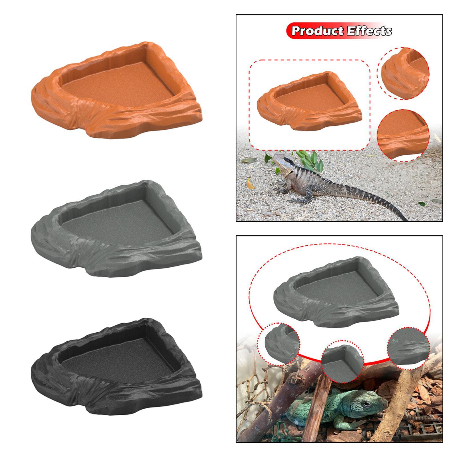 Water Dish Reptile - Sürüngen Su Kabı Sürüngen Banyo Havuzu