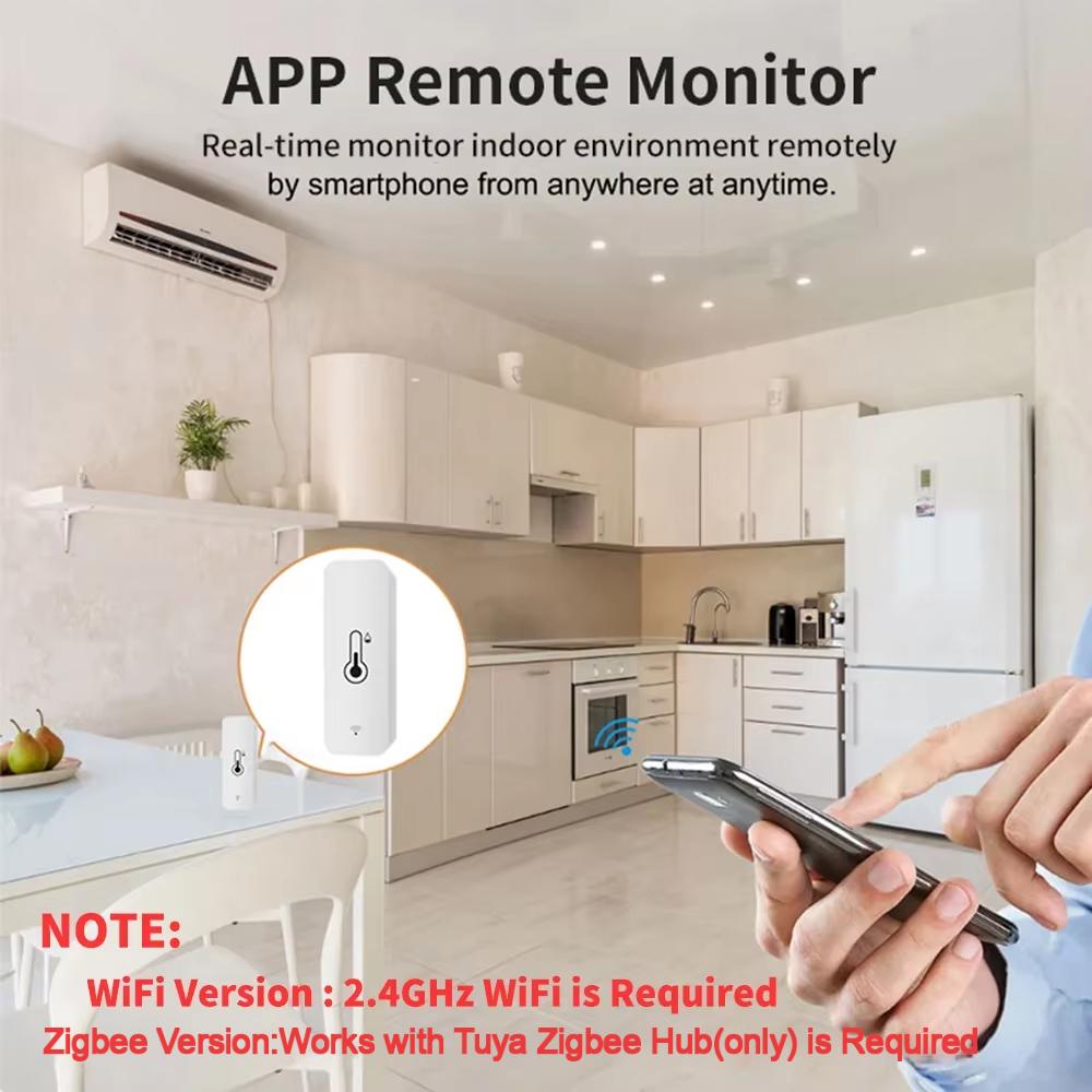 Zigbee Sıcaklık ve Nem Sensörü - Digital Hygrometer Probe incelemesi ve fiyatı