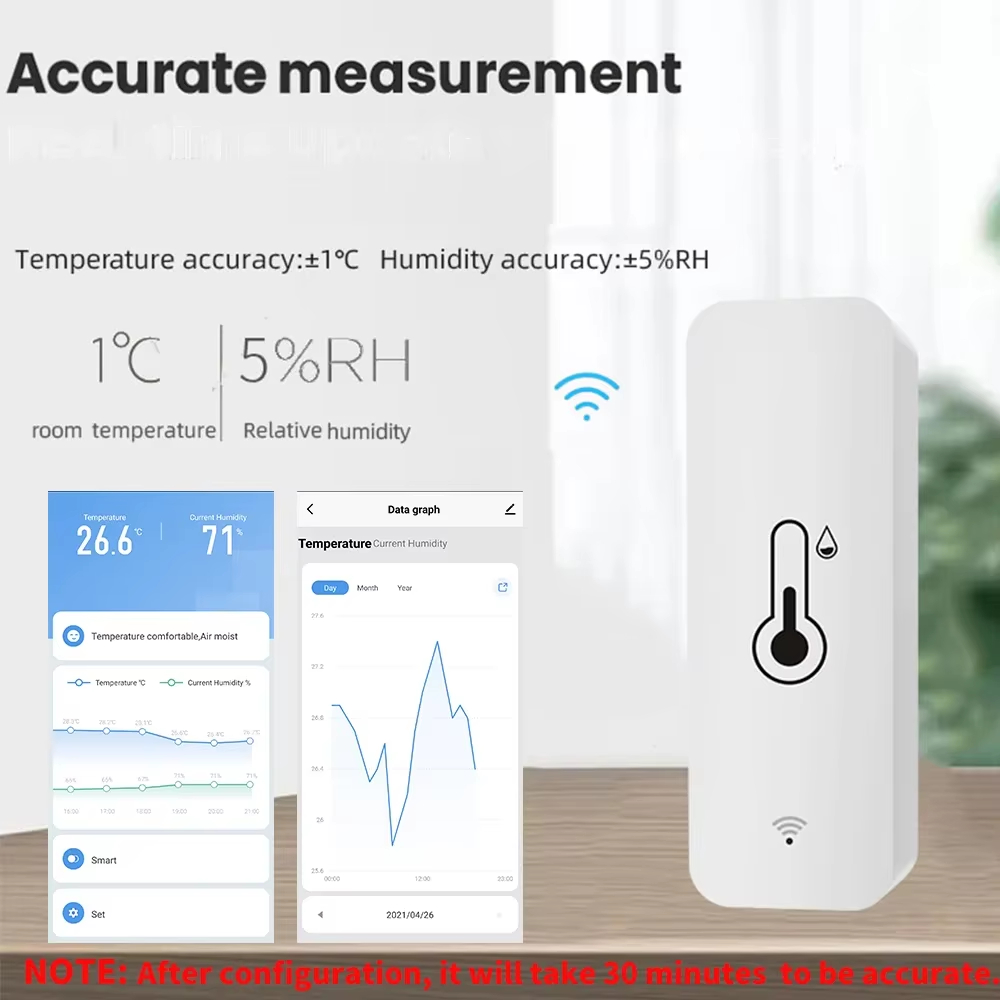 Zigbee Sıcaklık ve Nem Sensörü - Digital Hygrometer Probe incelemesi ve fiyatı