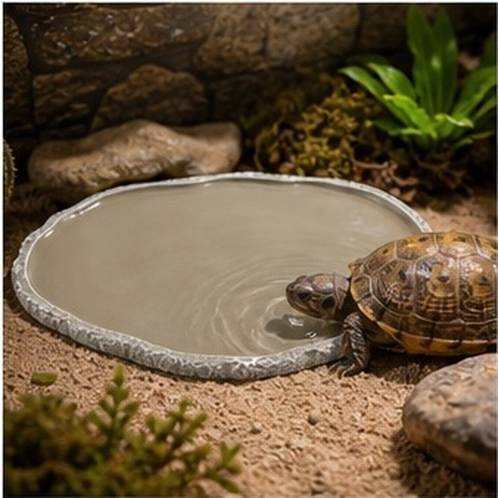 Reçine Evcil Hayvan Besleme Ta - Water Dish Reptile incelemesi ve fiyatı