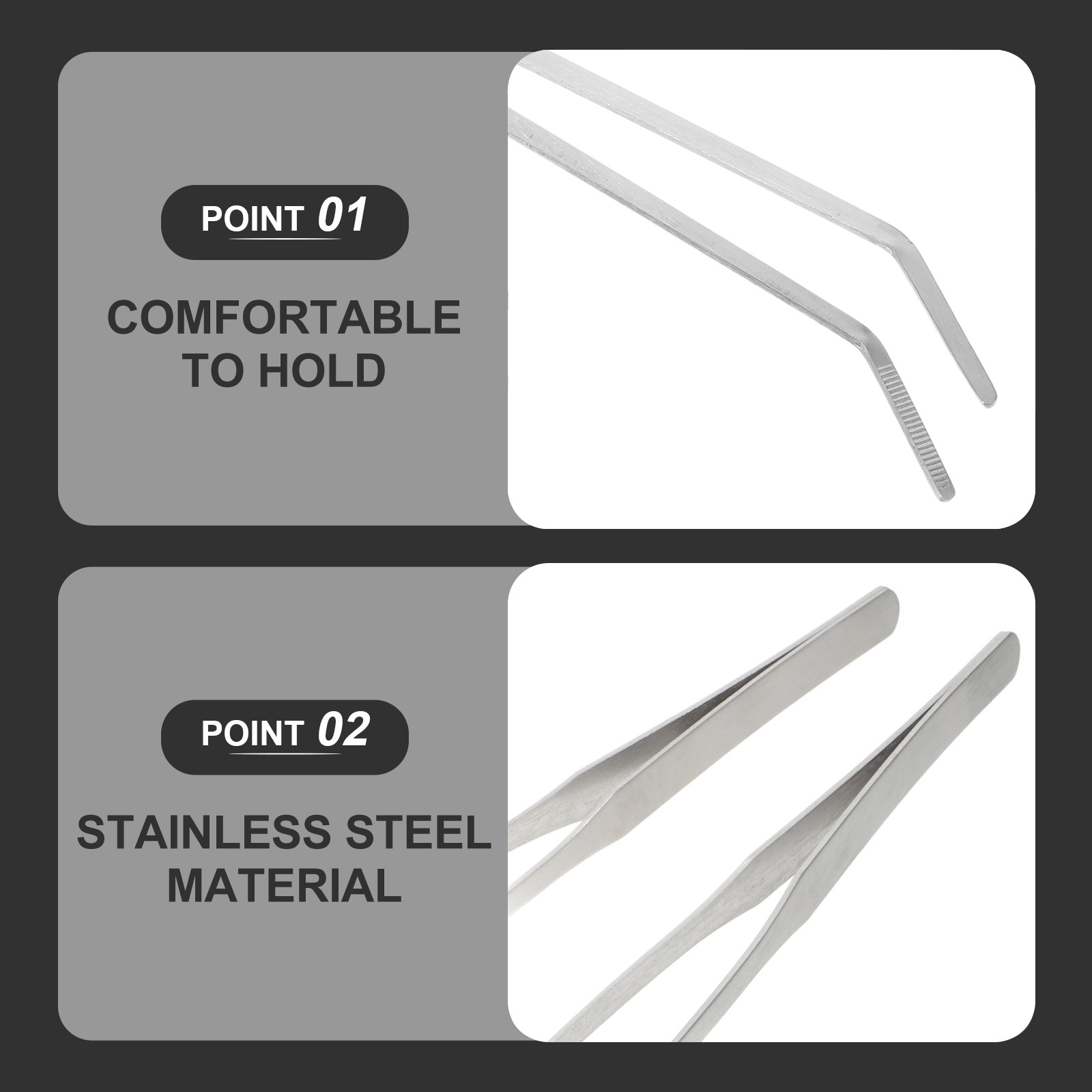 6 Adet Paslanmaz Çelik Yem Kaş - Feeding Tong Stainless incelemesi ve fiyatı